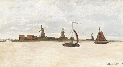 The Voorzaan Claude Monet